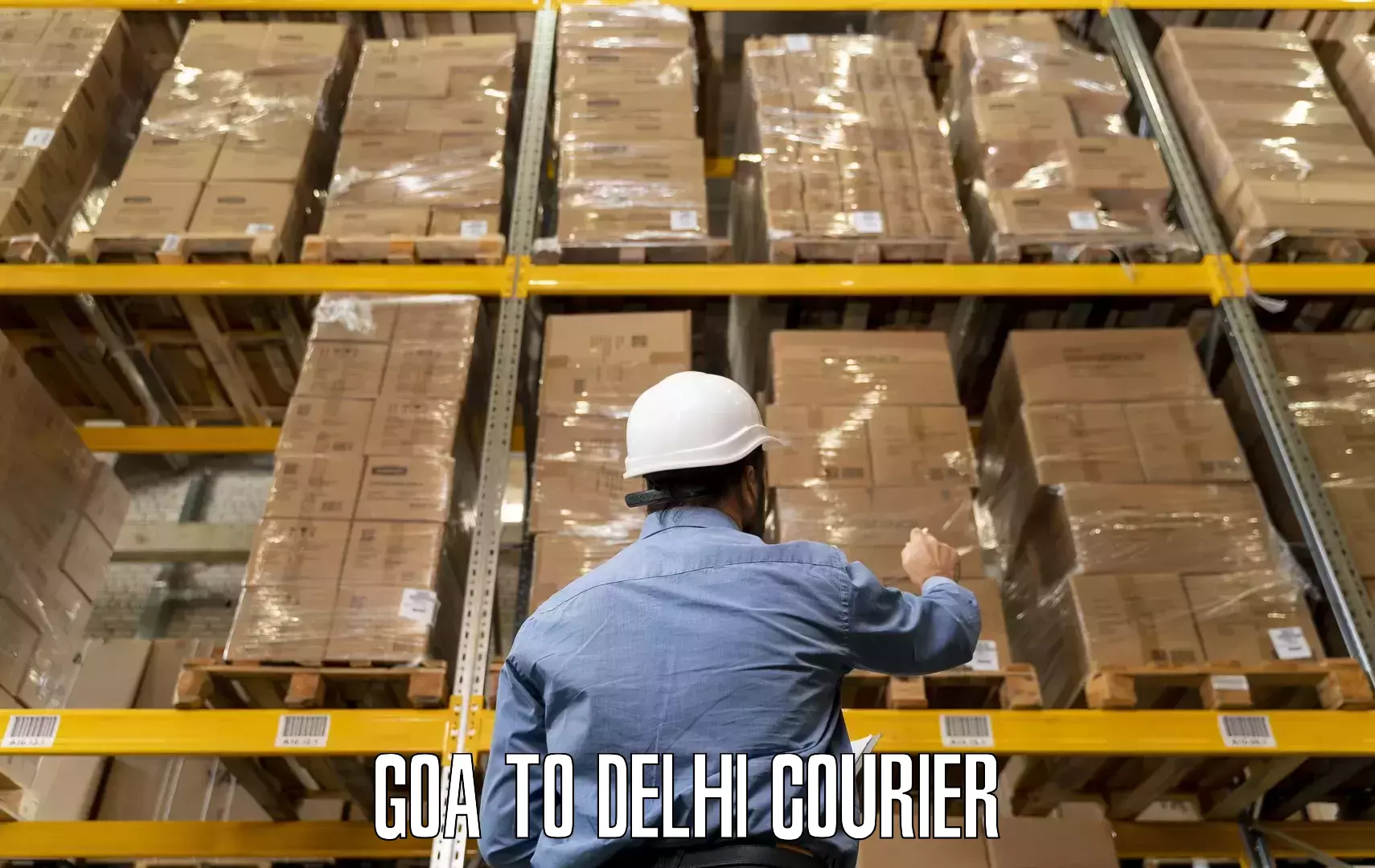 Expert goods movers Goa to Sansad Marg
