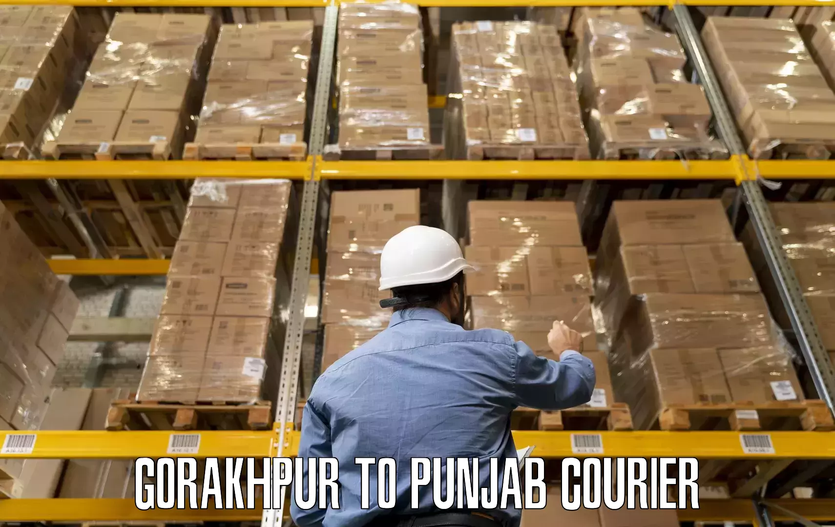 Online household goods transport Gorakhpur to Amritsar