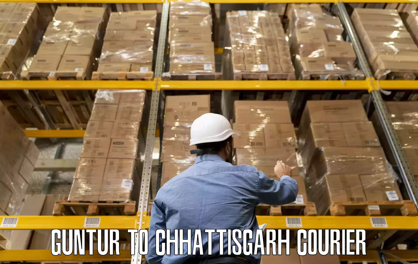 Quality furniture shipping Guntur to Jaijaipur