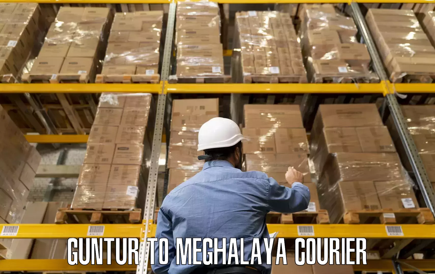 Efficient packing services Guntur to NIT Meghalaya