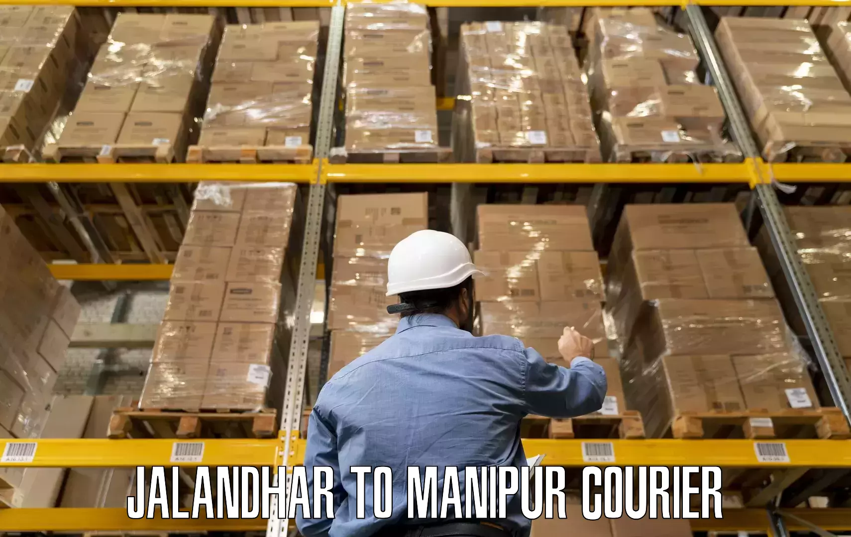 Door-to-door relocation services Jalandhar to Manipur