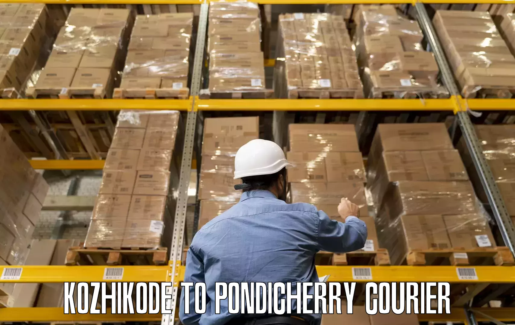 Safe home goods transport Kozhikode to NIT Puducherry