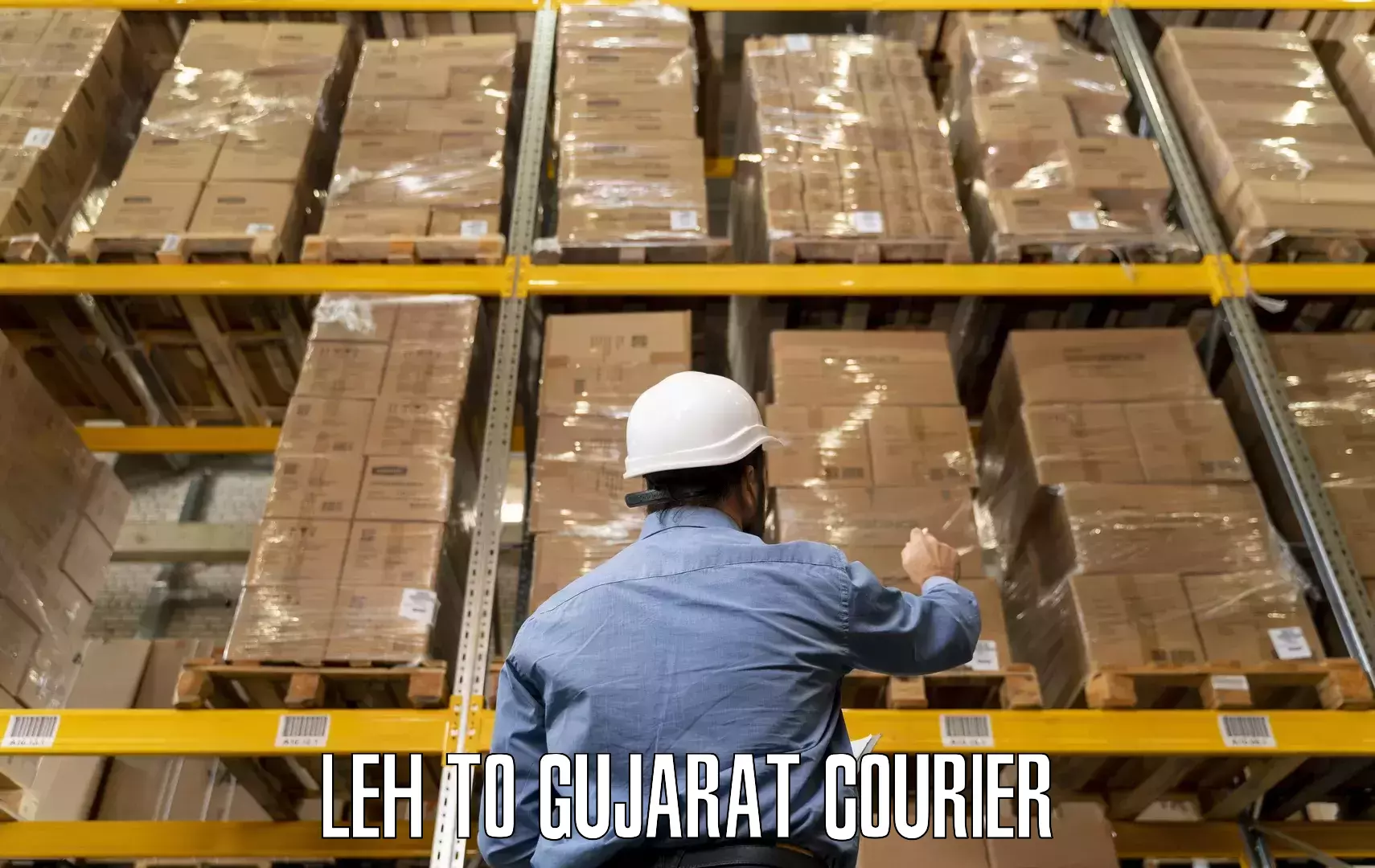 Furniture transport services Leh to Gujarat