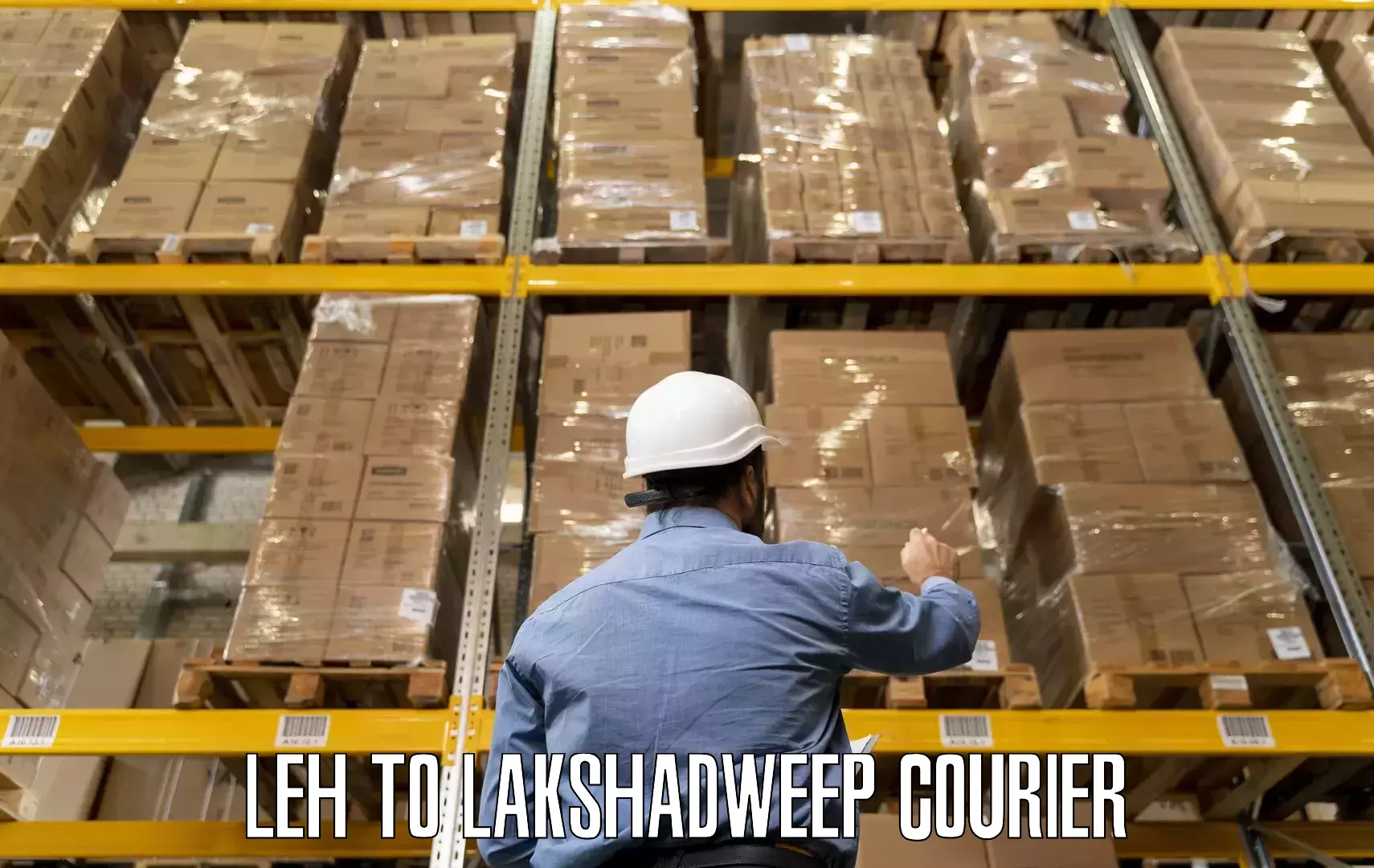 Trusted household movers Leh to Lakshadweep