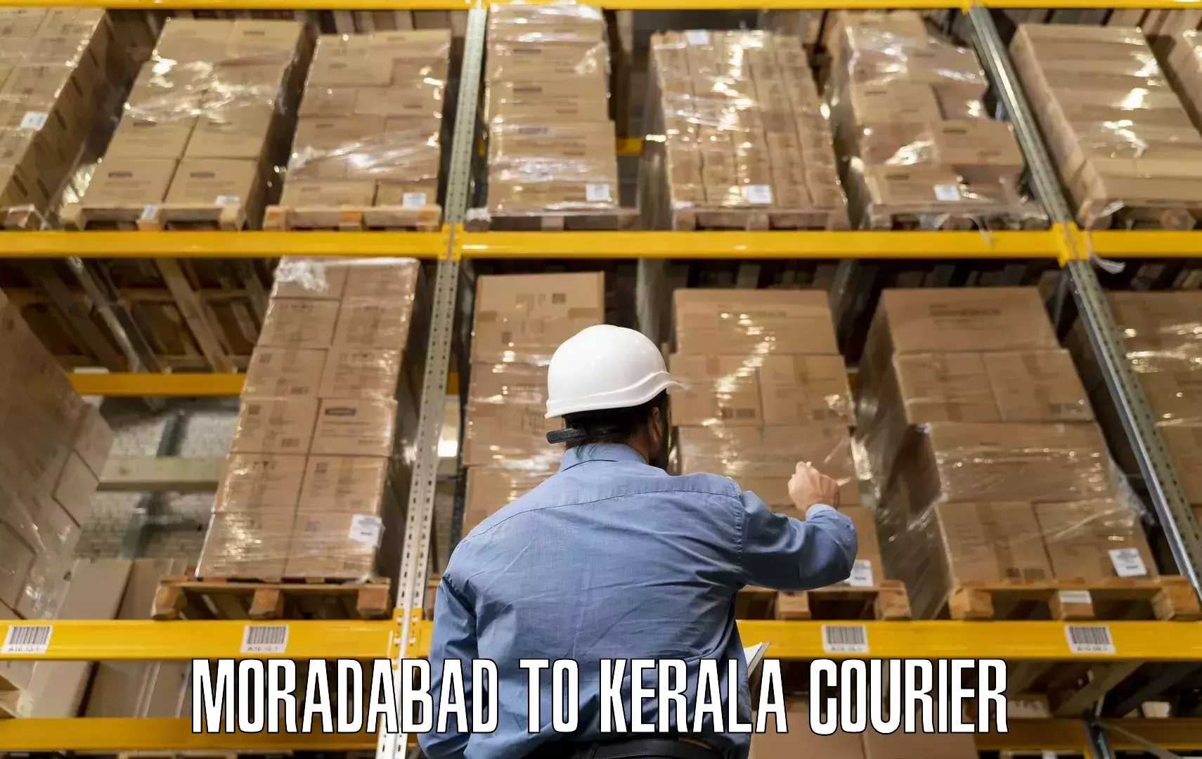 Moving and packing experts Moradabad to Mahatma Gandhi University Kottayam