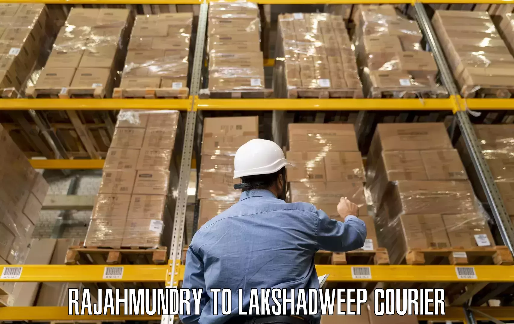 Efficient packing services Rajahmundry to Lakshadweep
