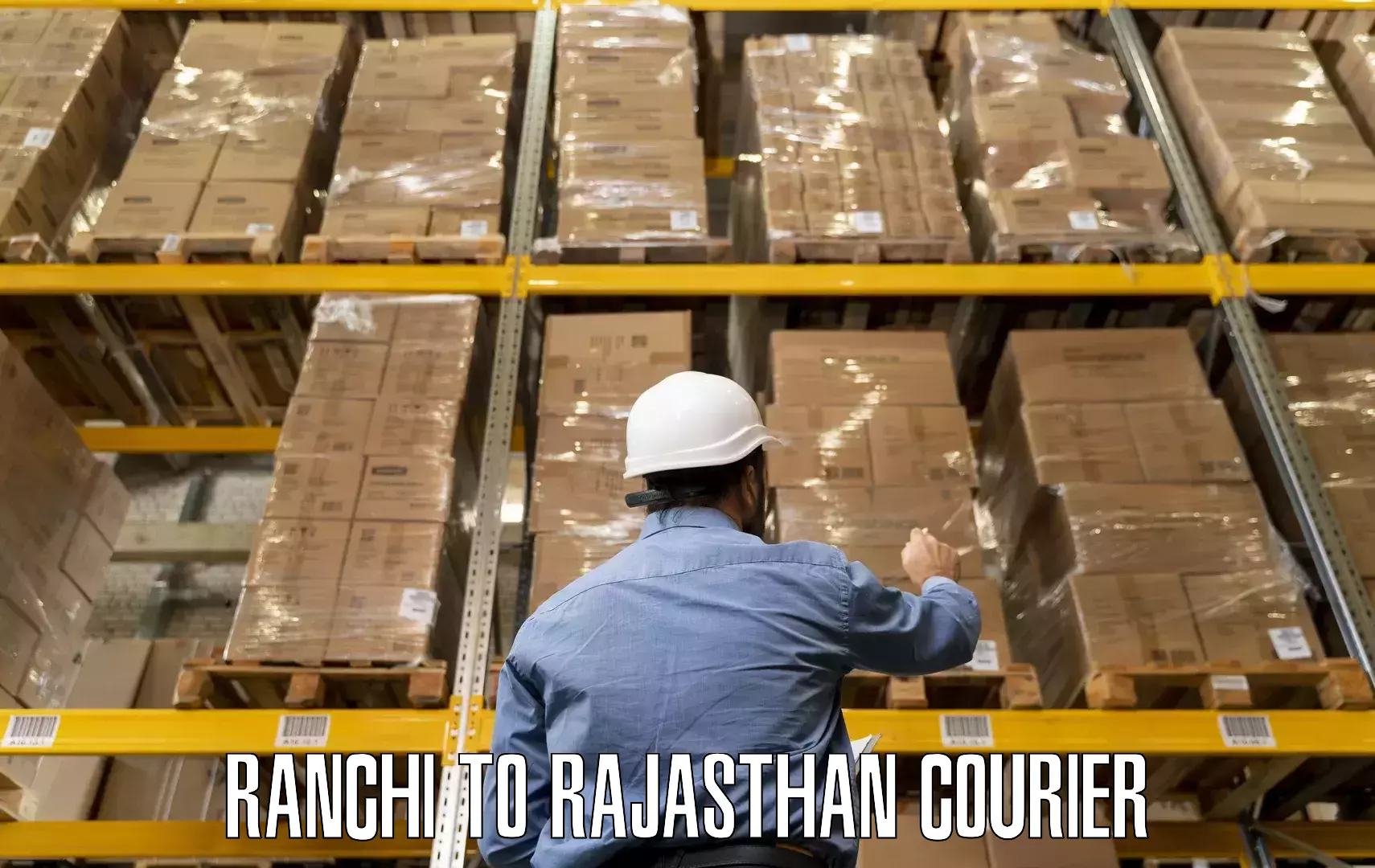 Full-service movers in Ranchi to Neem ka Thana
