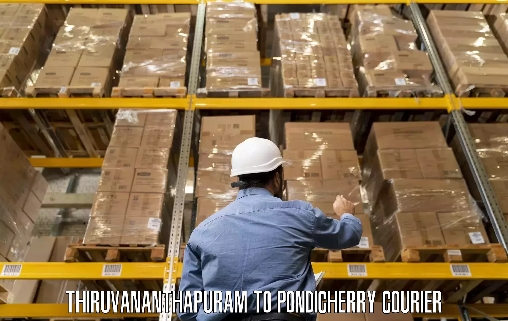 Expert moving and storage Thiruvananthapuram to NIT Puducherry