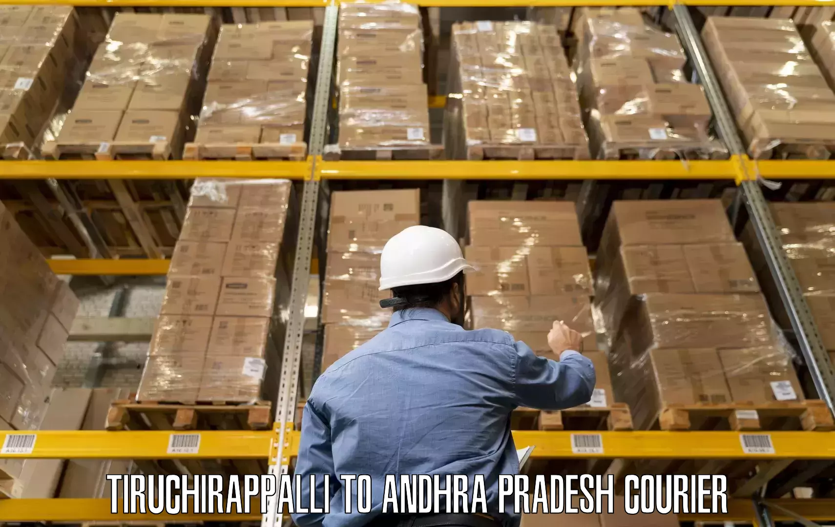 Efficient moving and packing Tiruchirappalli to Podili