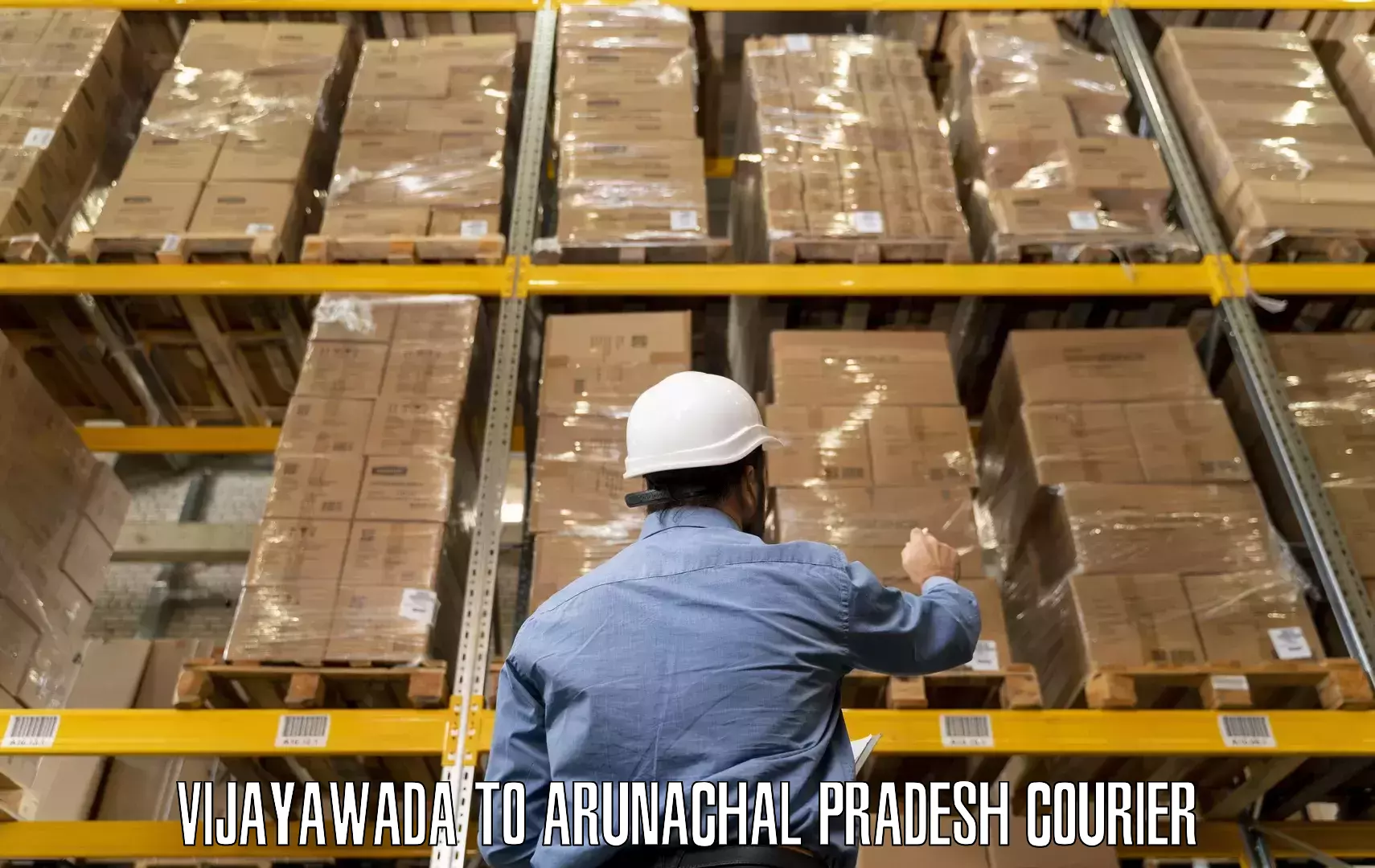 Professional home goods transport Vijayawada to Upper Subansiri