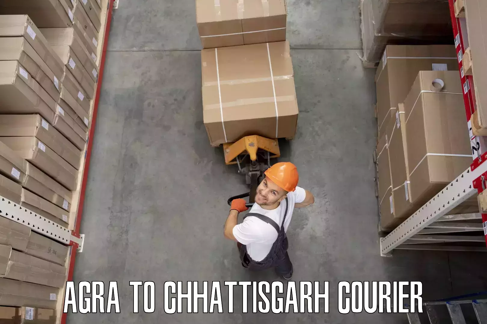 Specialized furniture moving Agra to Korea Chhattisgarh
