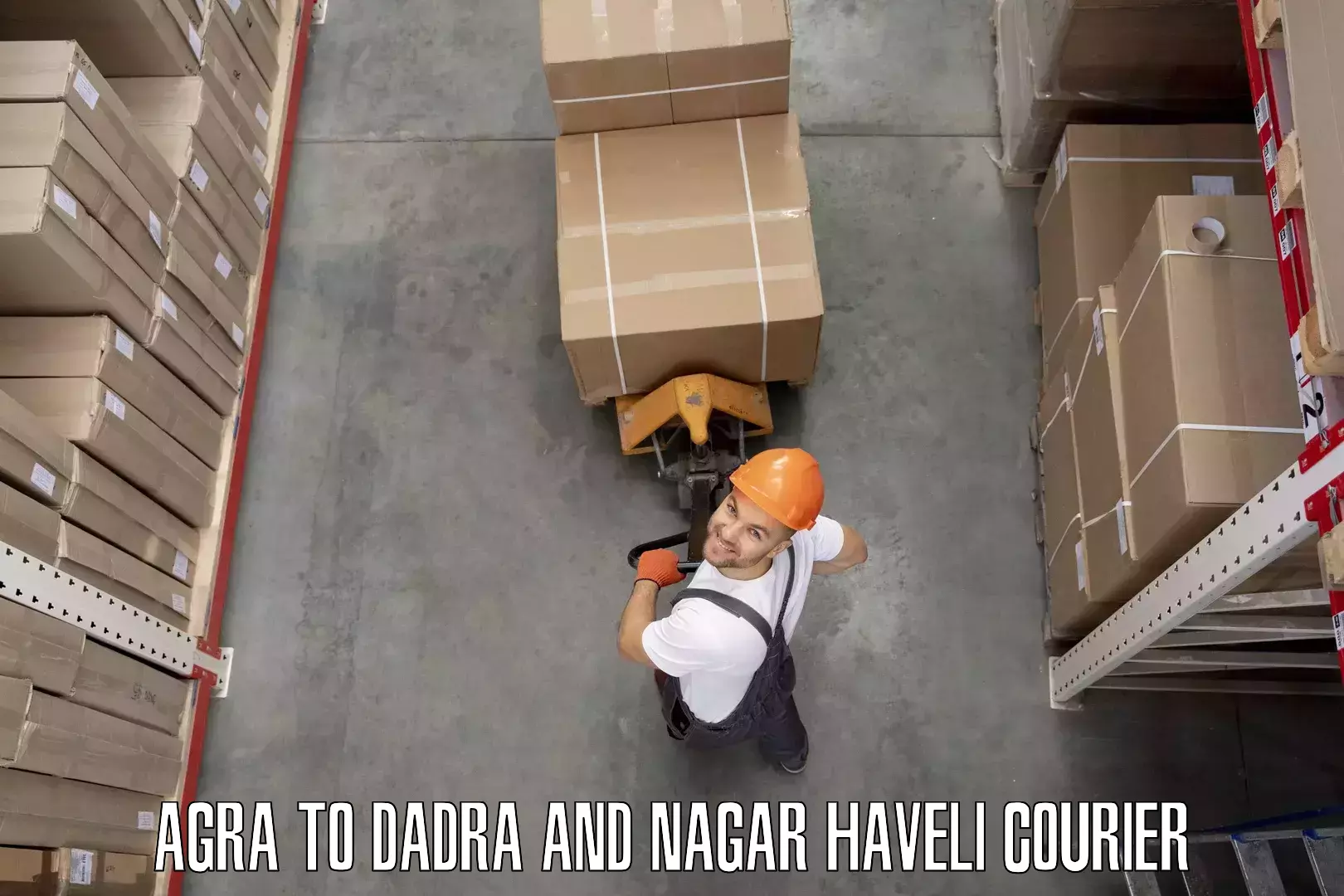 Efficient household relocation Agra to Dadra and Nagar Haveli