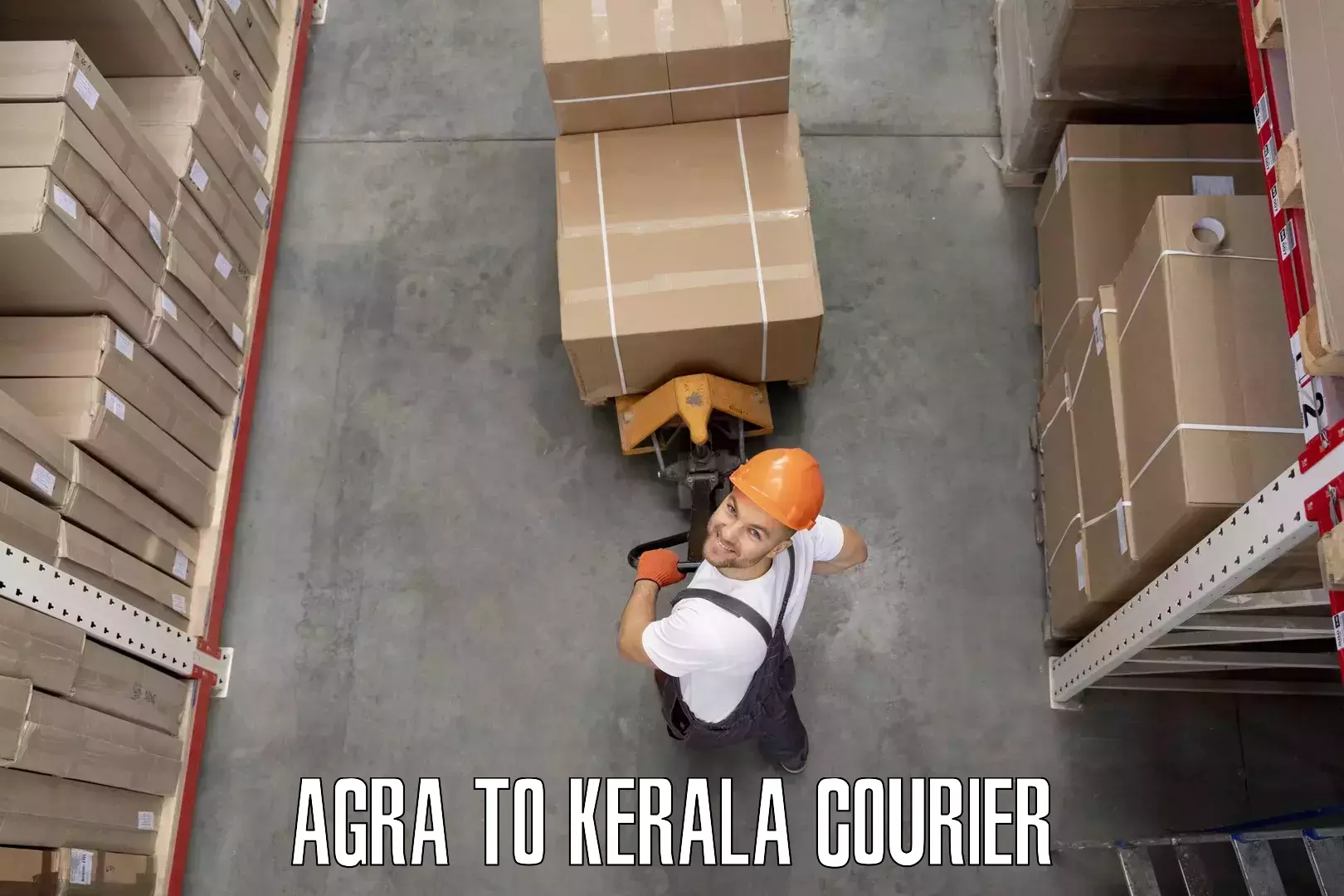 Skilled furniture transport Agra to Kozhencherry