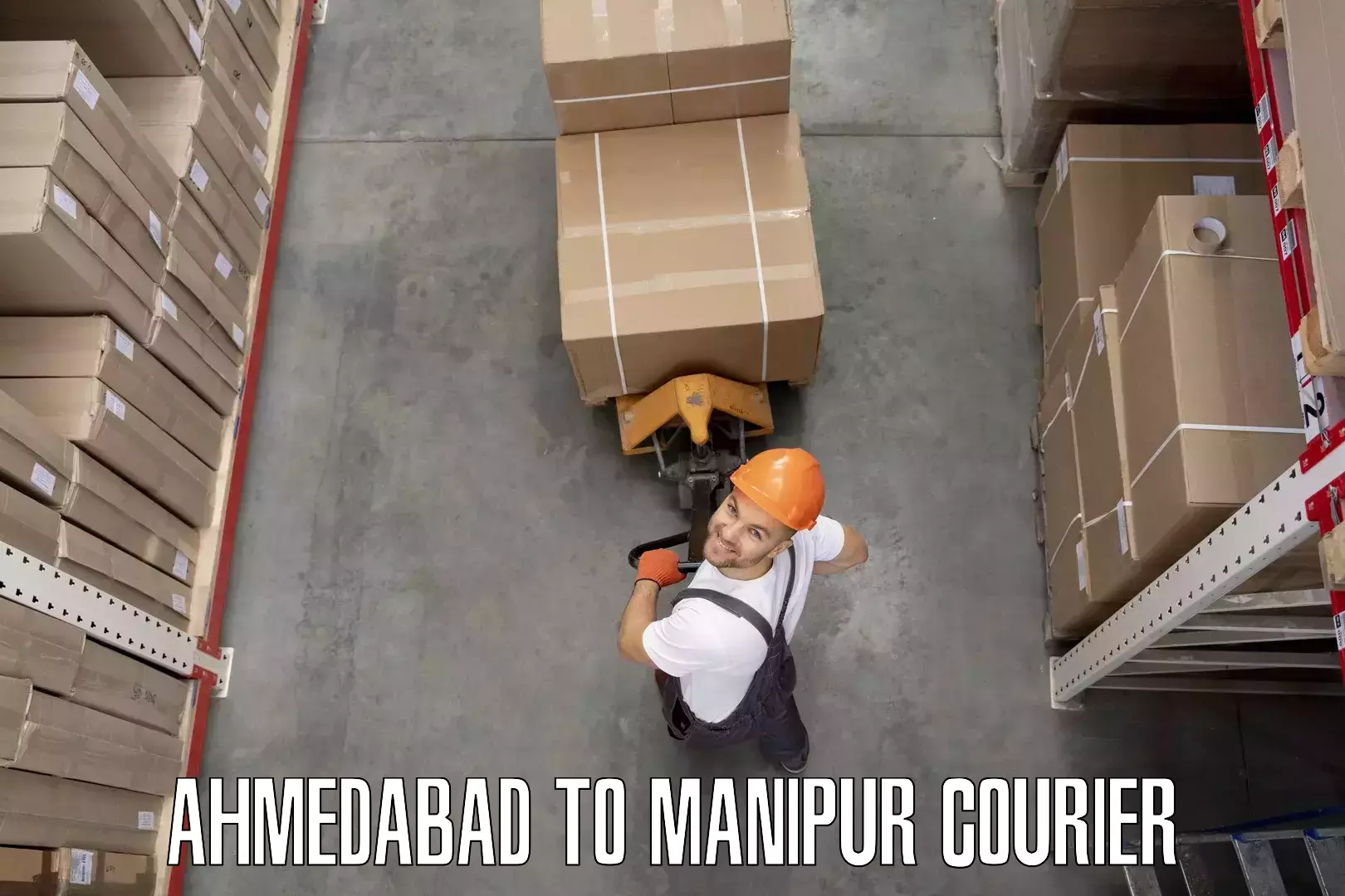 Furniture logistics Ahmedabad to Jiribam