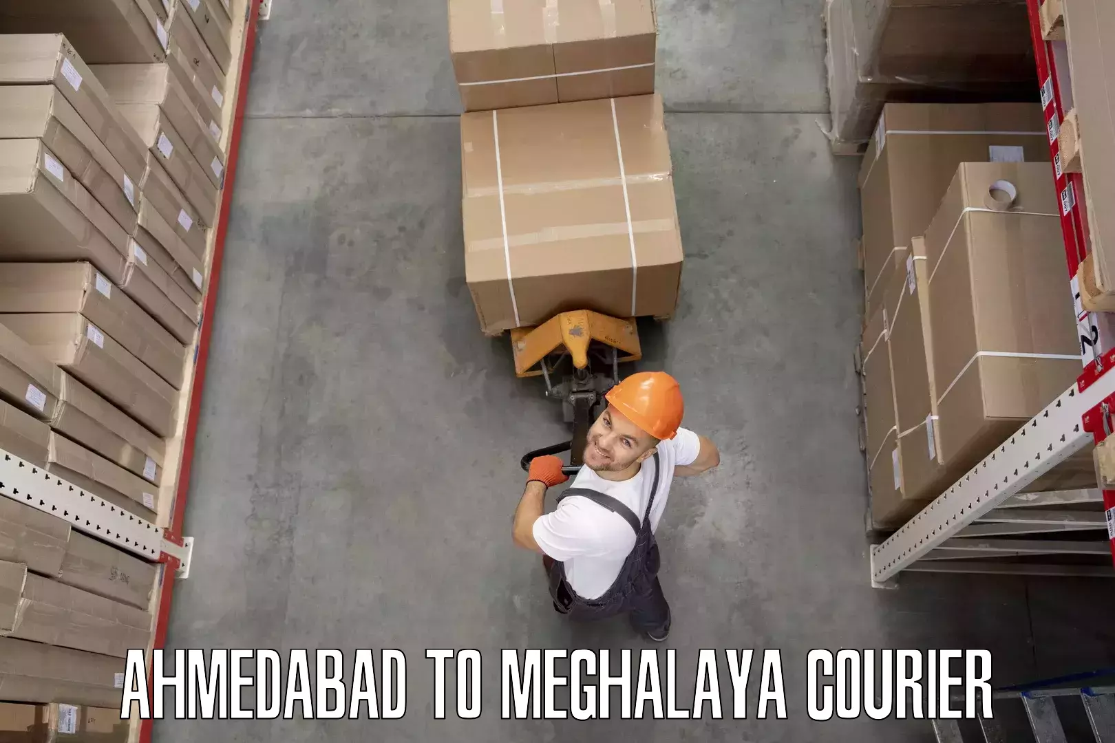 Household goods shipping Ahmedabad to Mairang