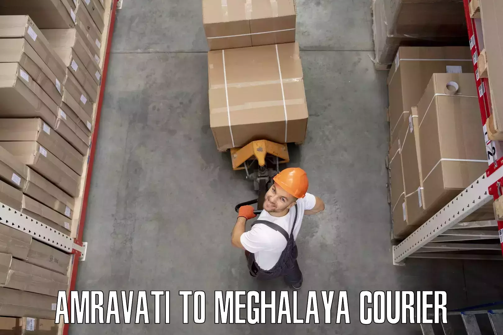 Nationwide household movers Amravati to Meghalaya