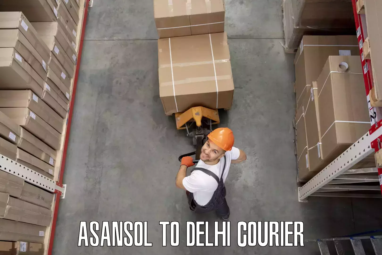 Expert moving solutions Asansol to Delhi Technological University DTU