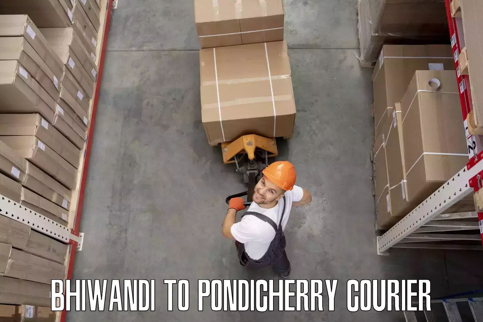 Comprehensive relocation services Bhiwandi to Pondicherry