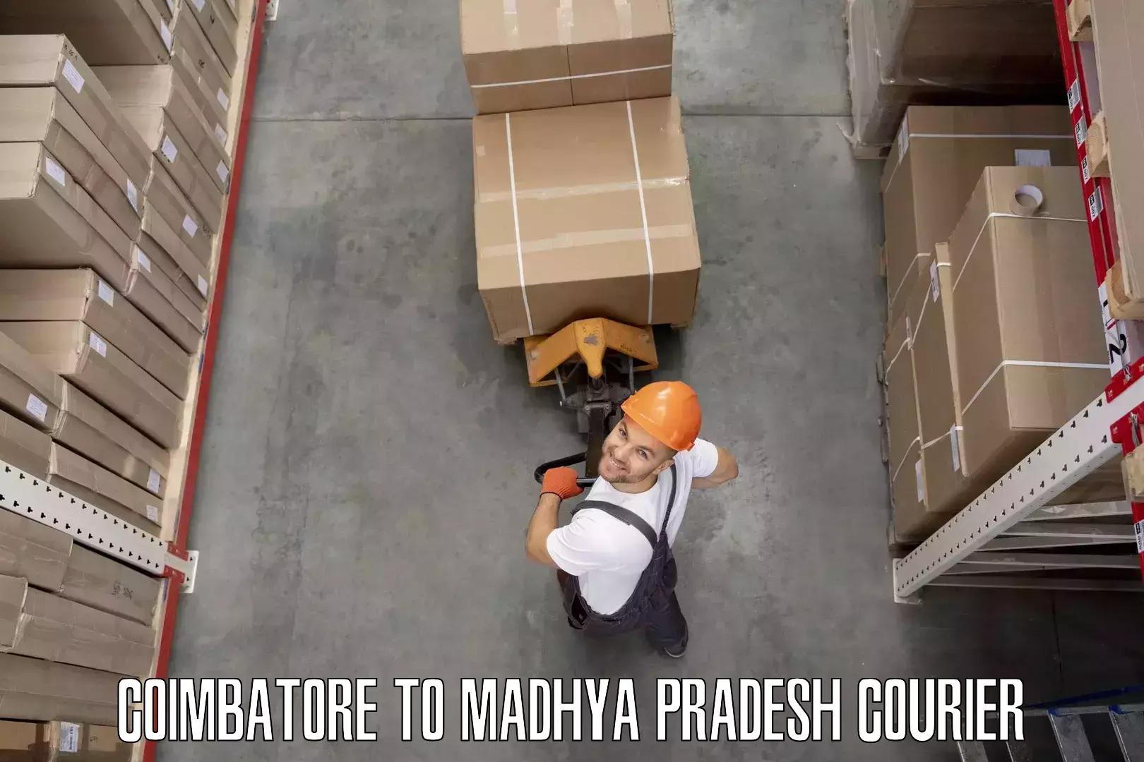 Quality furniture relocation Coimbatore to Madhya Pradesh