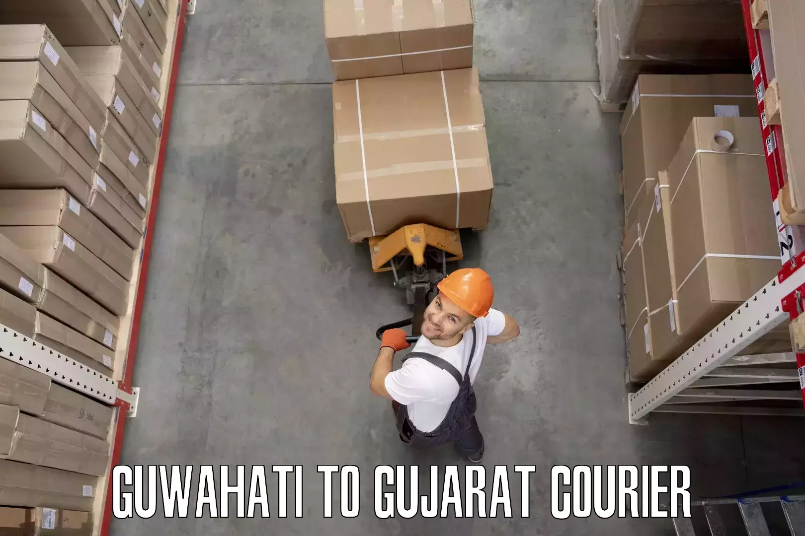 Furniture moving plans Guwahati to Patan Gujarat