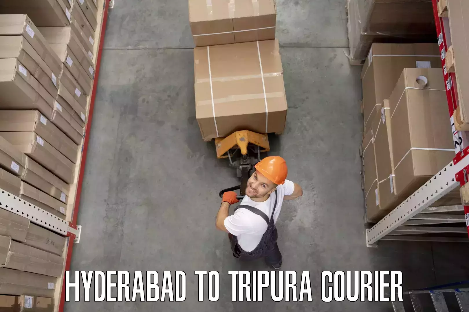 Furniture moving and handling in Hyderabad to NIT Agartala