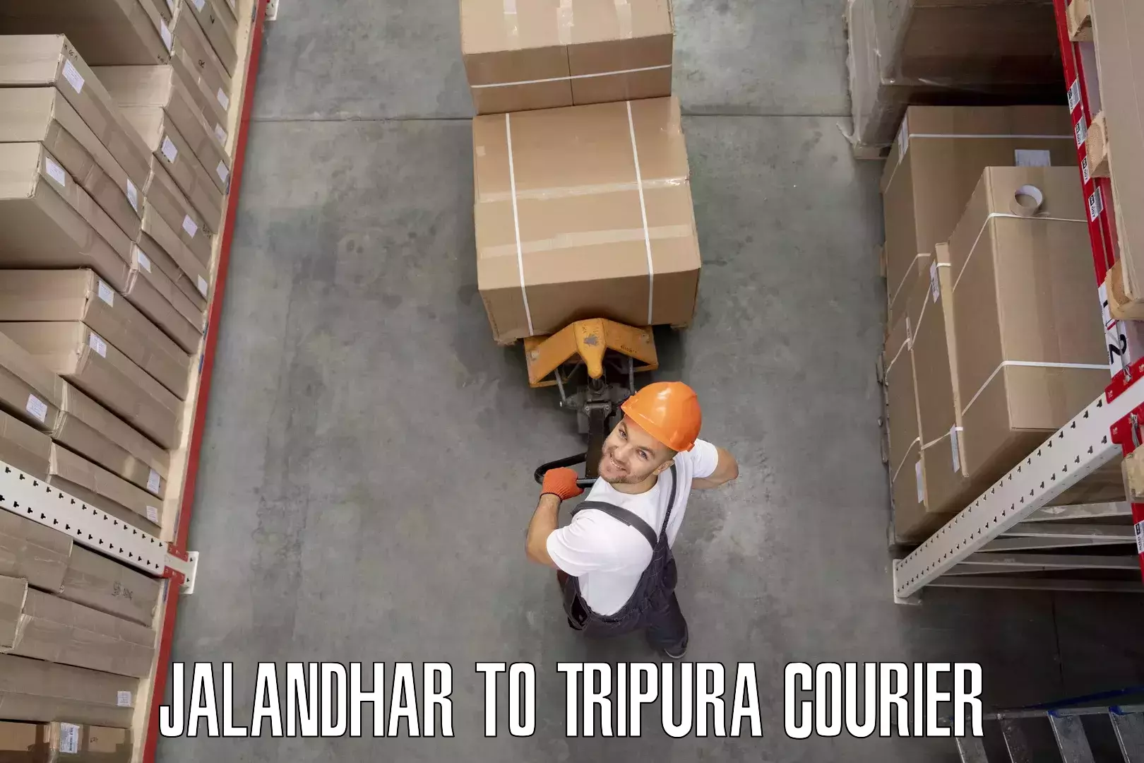 Trusted home movers Jalandhar to Udaipur Tripura