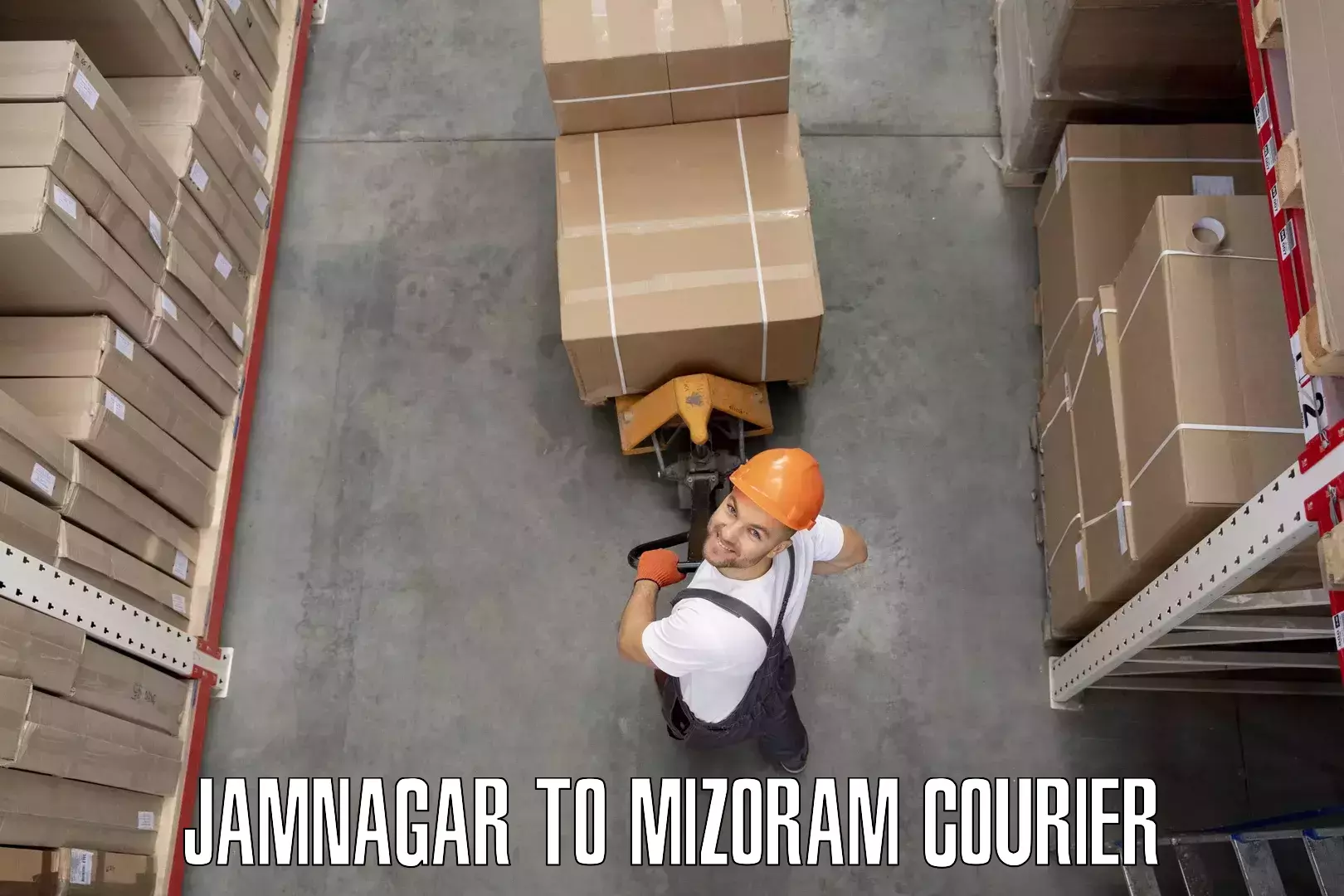 Household goods transport Jamnagar to Mizoram University Aizawl