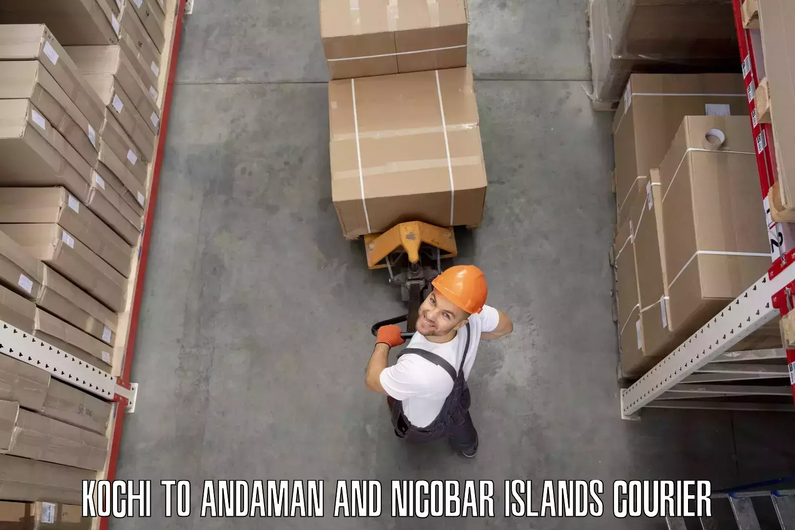 Trusted furniture transport Kochi to Andaman and Nicobar Islands