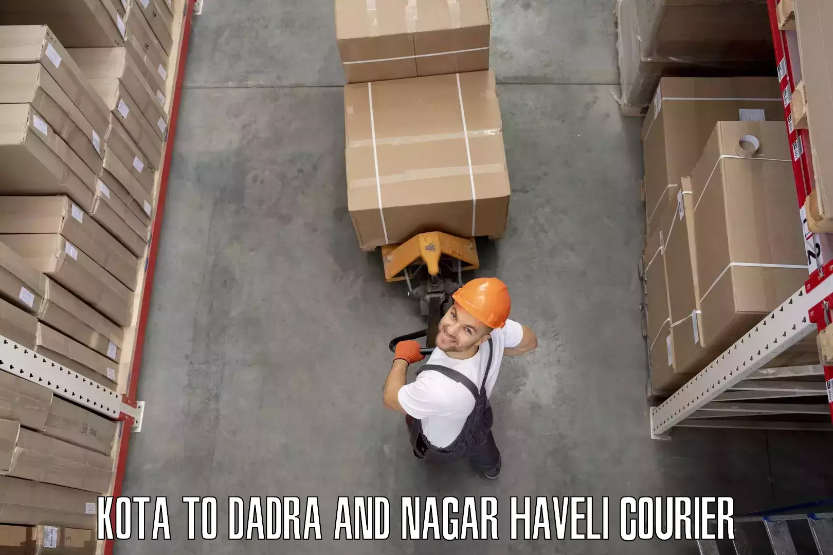 Quality moving and storage Kota to Dadra and Nagar Haveli