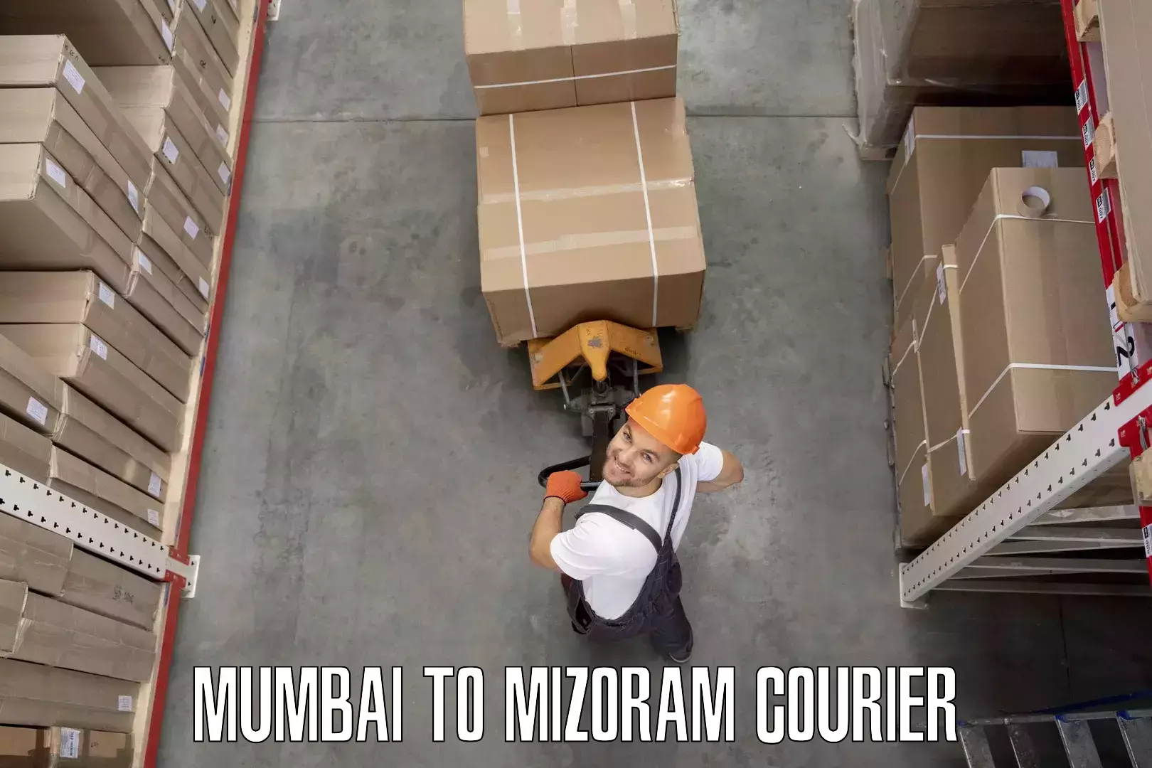 Professional furniture movers in Mumbai to Hnahthial