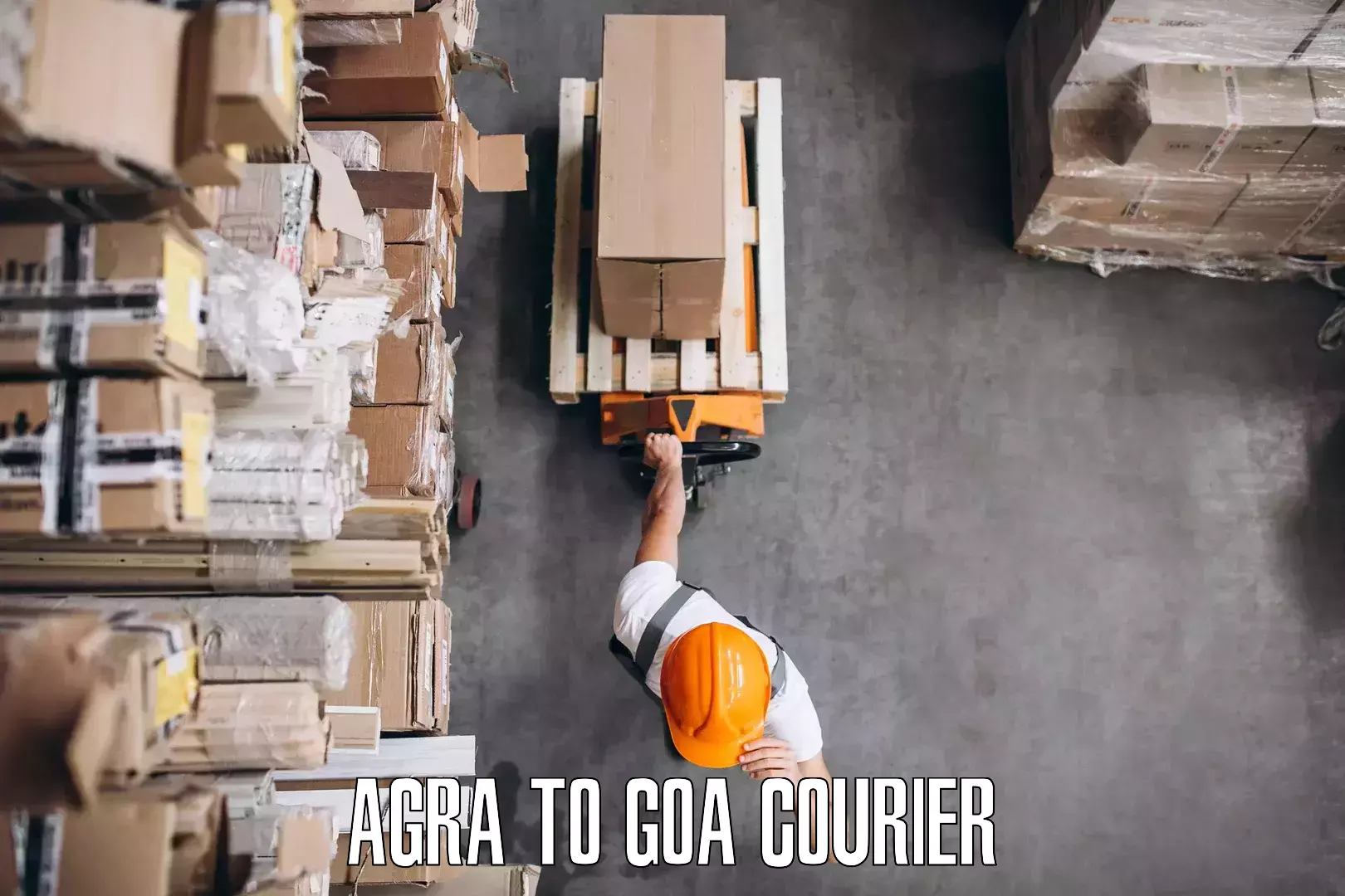Flexible moving solutions Agra to South Goa