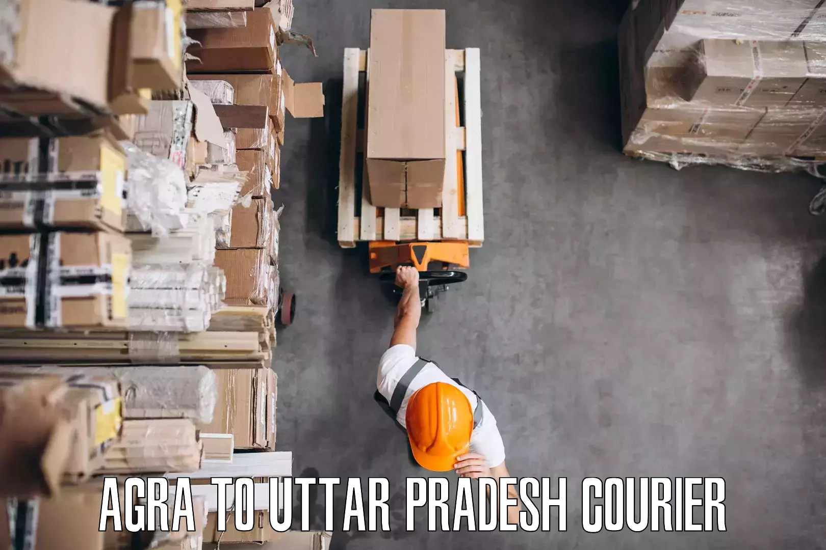 Quality furniture shipping in Agra to Sant Ravidas Nagar