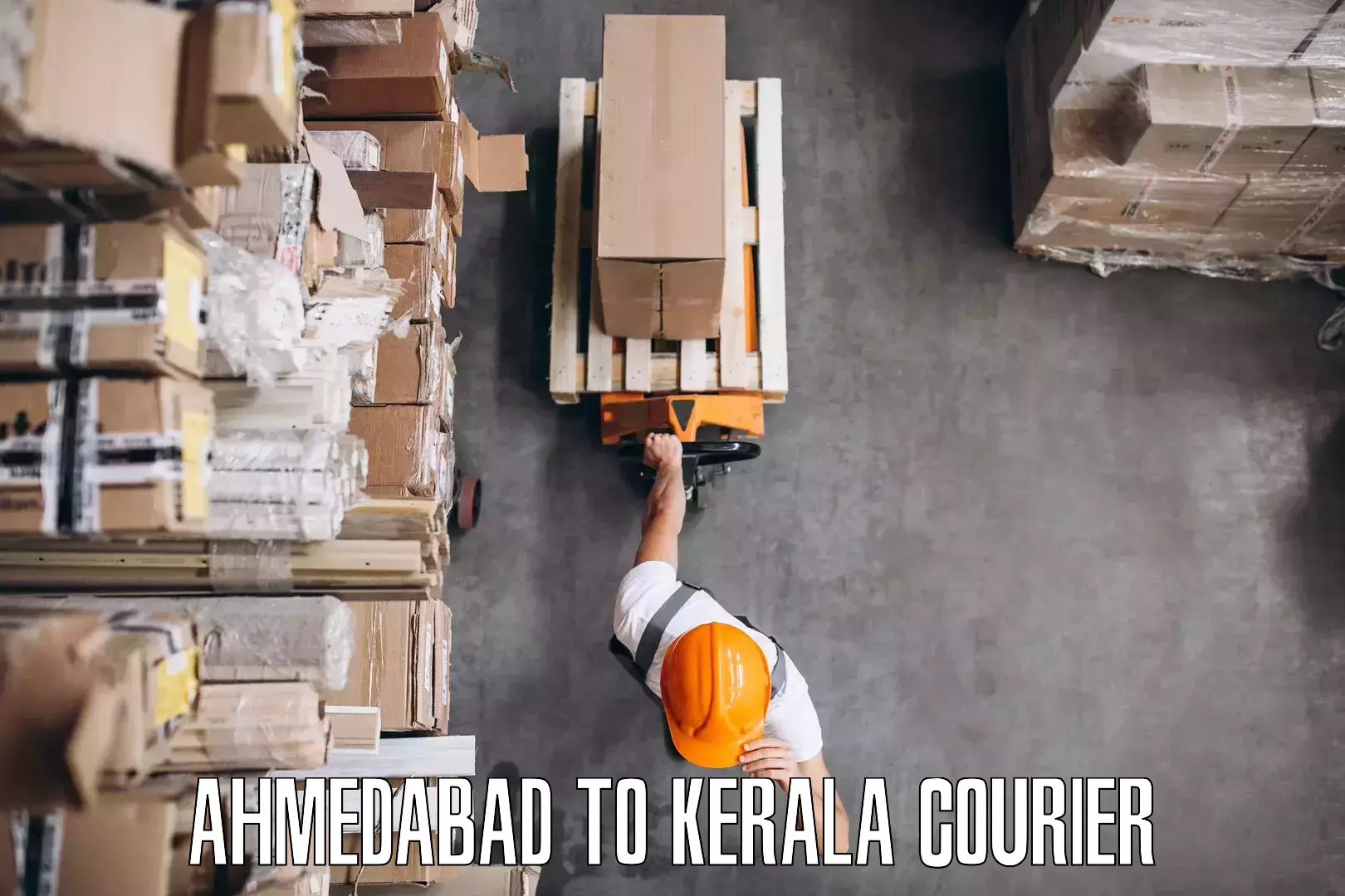 Furniture shipping services Ahmedabad to Kattappana