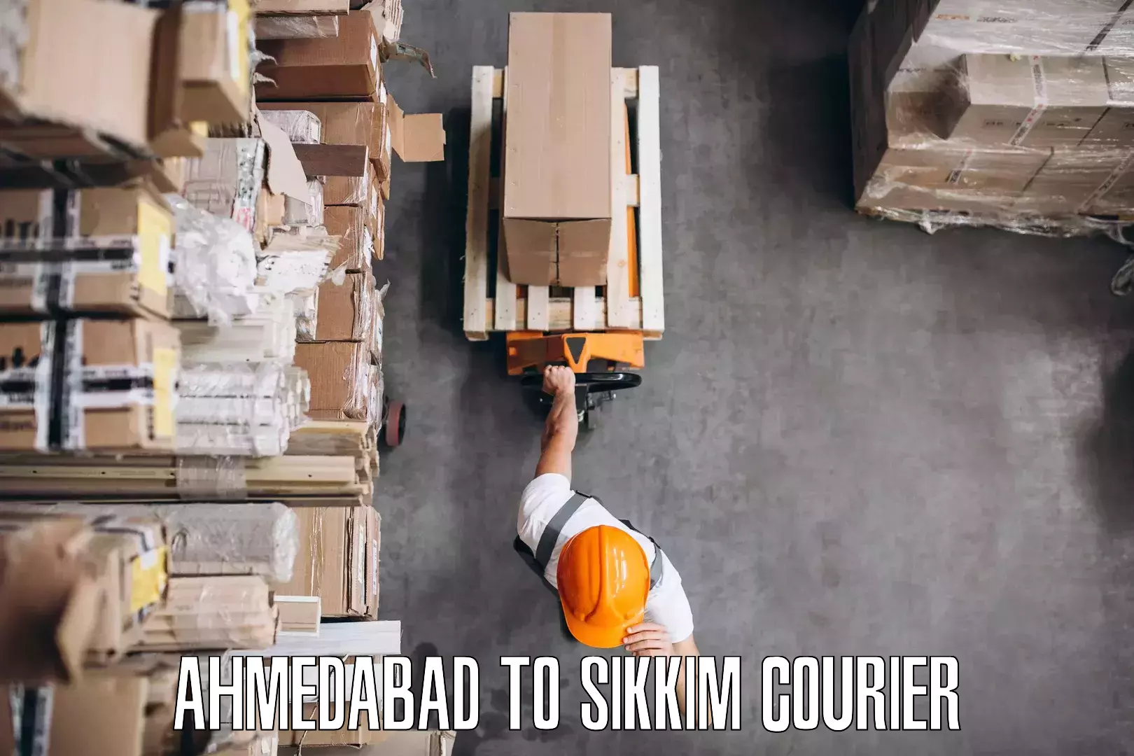 Quality furniture shipping Ahmedabad to Singtam