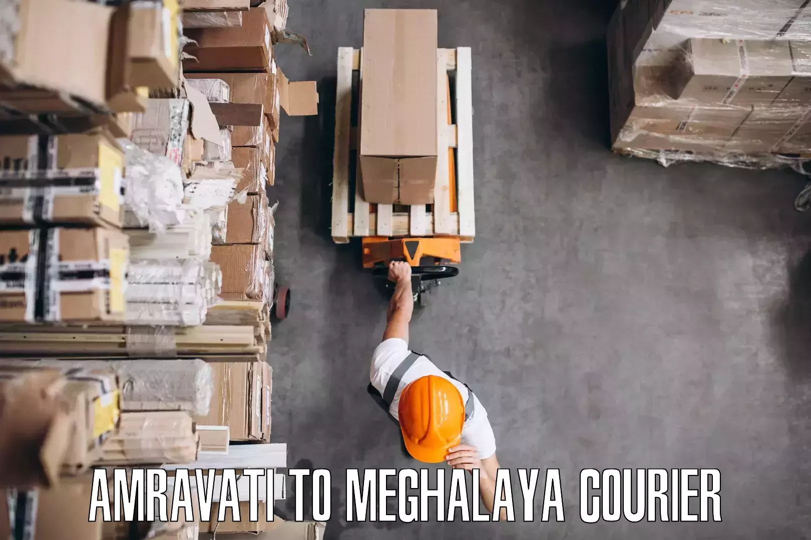 Furniture moving experts Amravati to Meghalaya