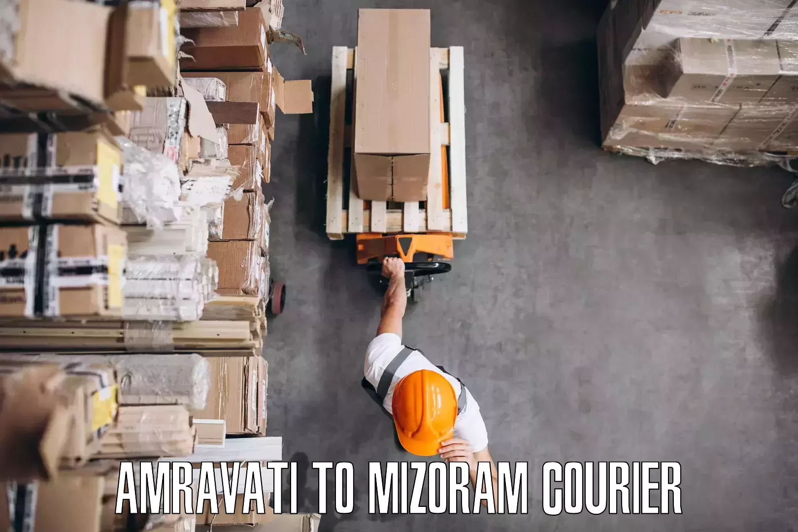 Furniture delivery service Amravati to Thenzawl