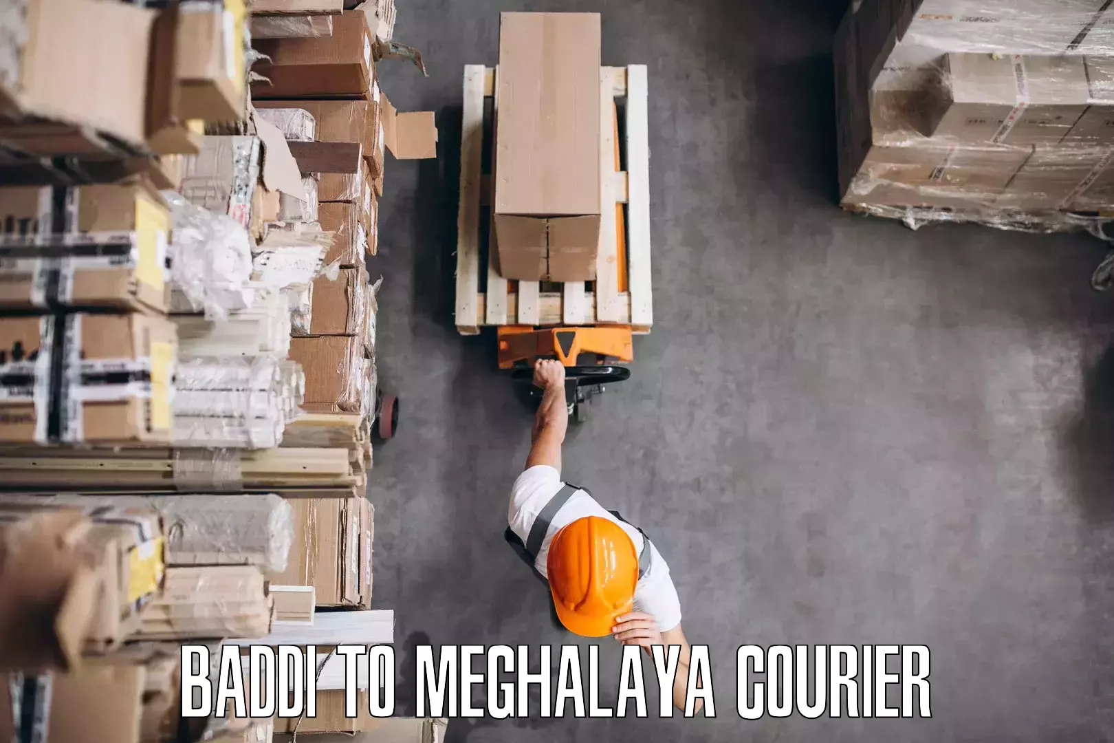 Reliable furniture movers Baddi to Meghalaya