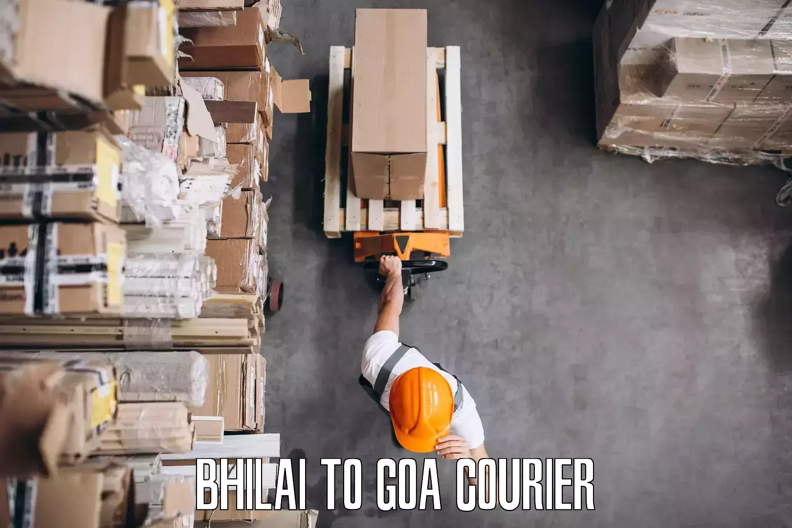 Specialized furniture movers Bhilai to Bicholim