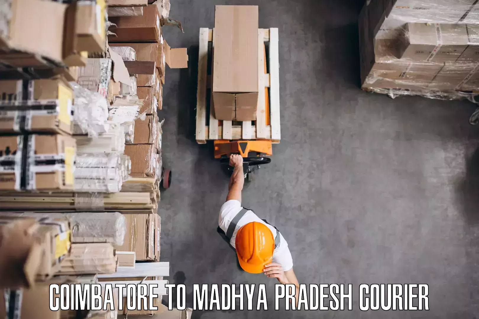 Affordable home movers Coimbatore to Madhya Pradesh