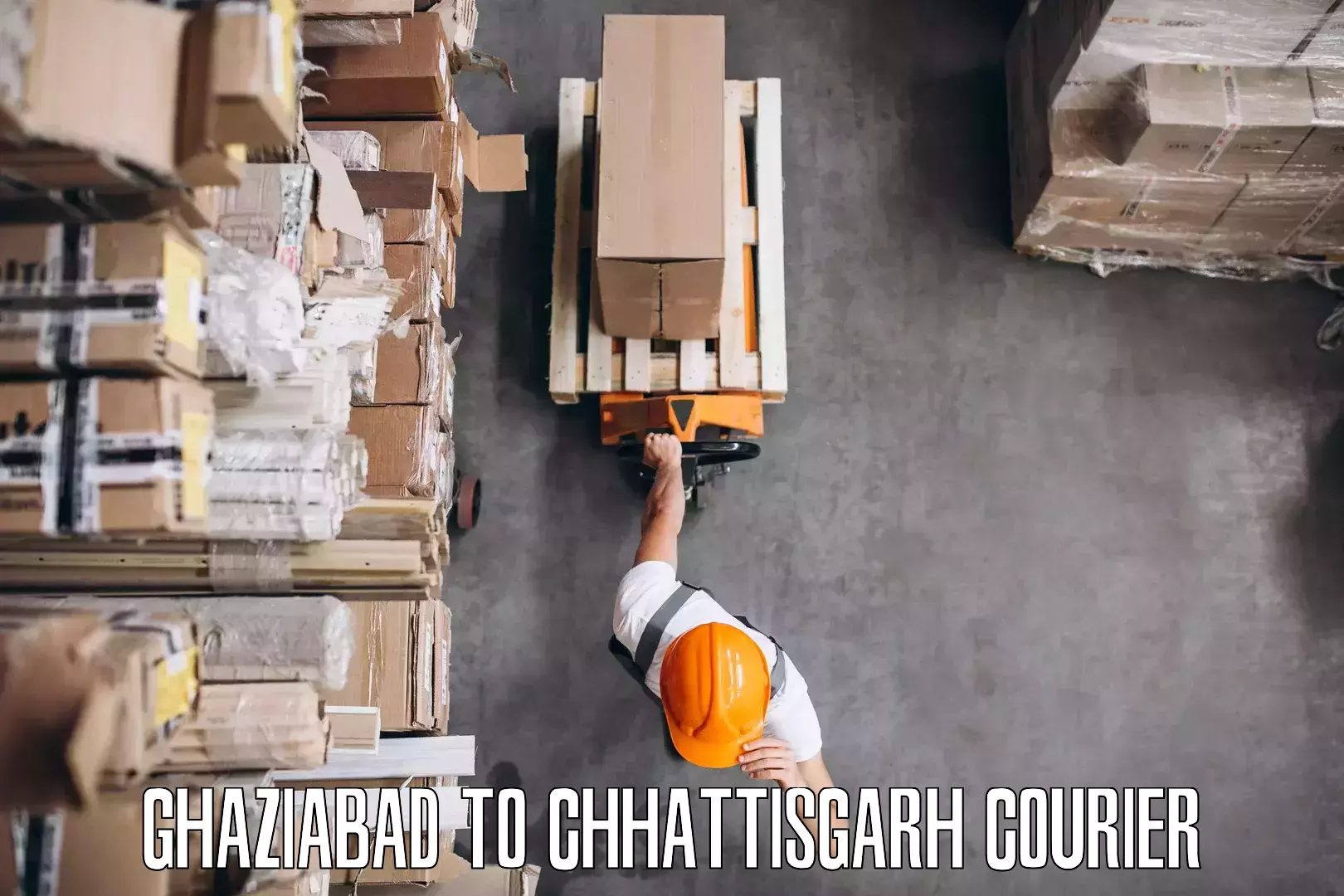 Professional furniture relocation in Ghaziabad to Chhattisgarh