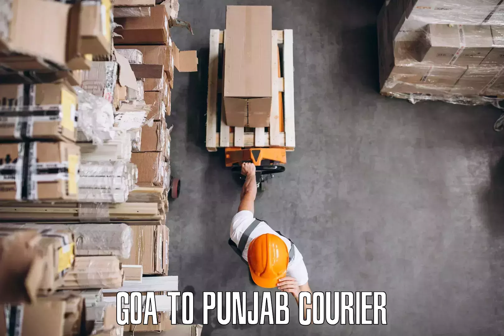 Quality moving company Goa to Punjab