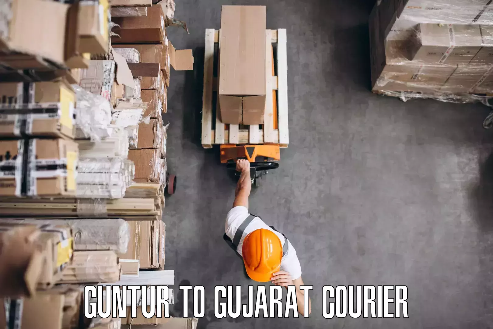 Efficient packing and moving Guntur to Mundra