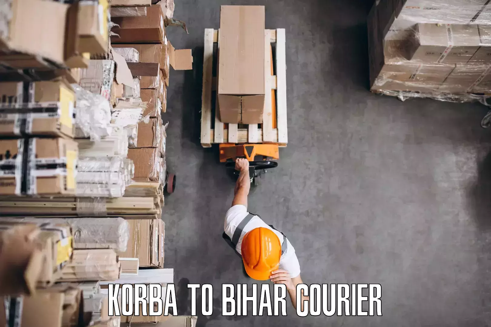 Skilled movers Korba to Raghunathpur Buxar