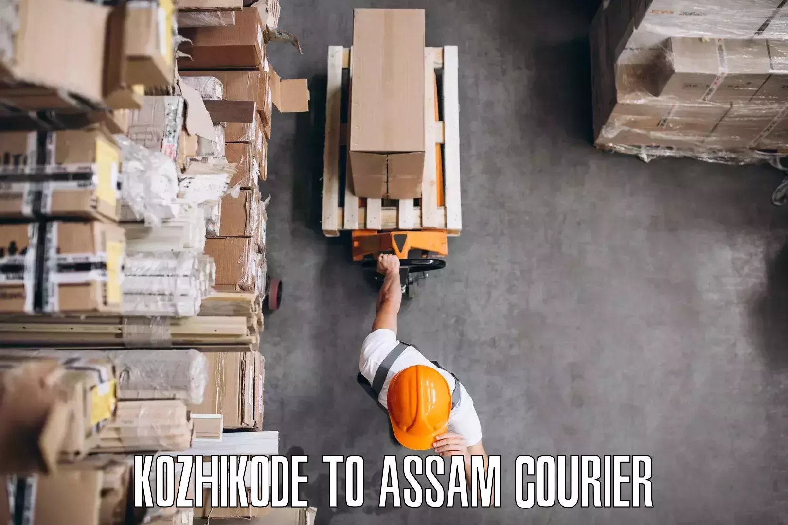 Furniture relocation services Kozhikode to Dergaon