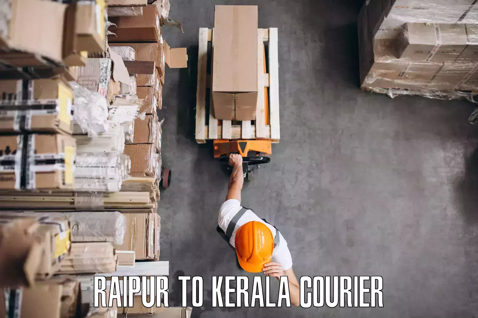 Skilled furniture transporters Raipur to Haripad