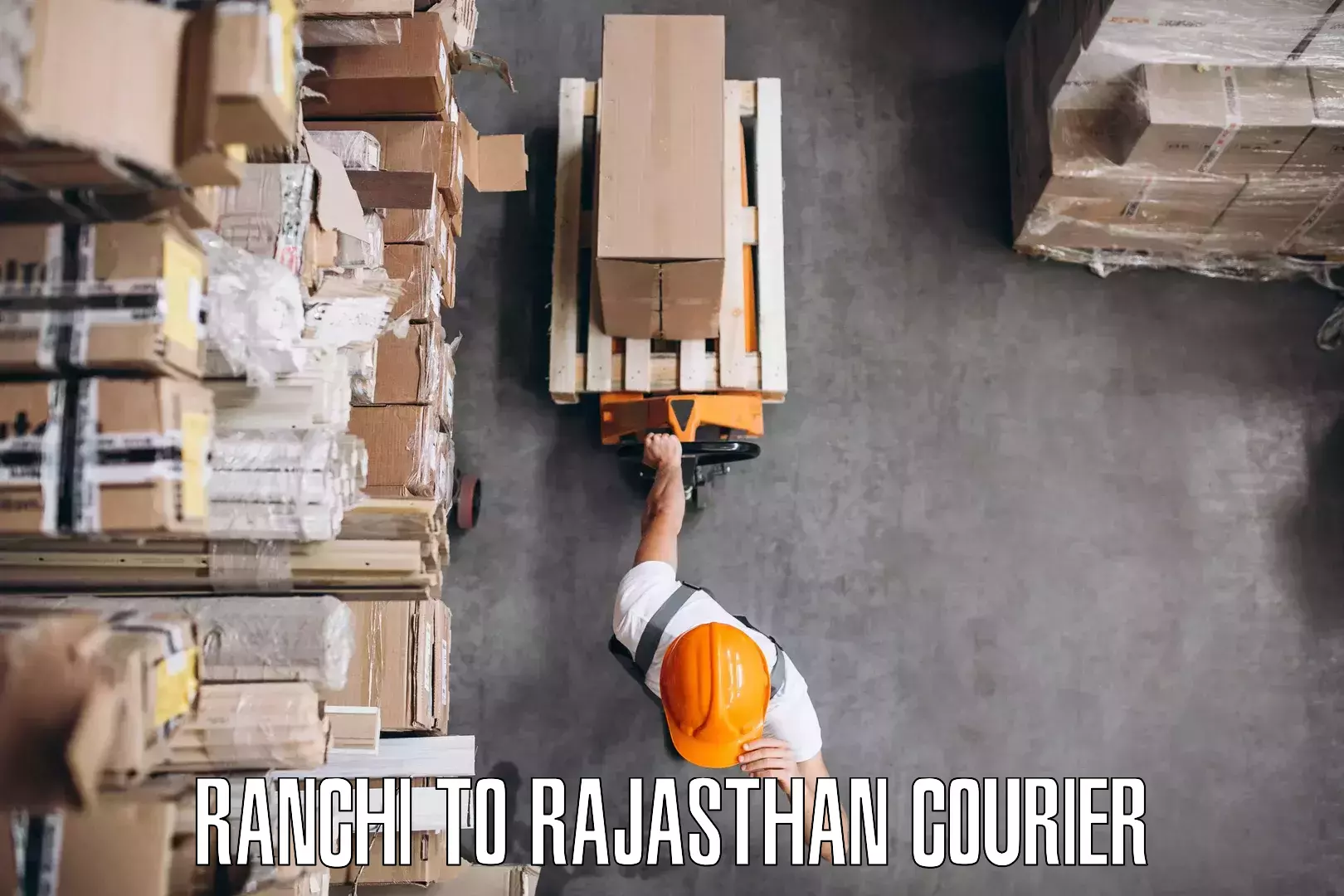 Reliable furniture movers Ranchi to Neem ka Thana