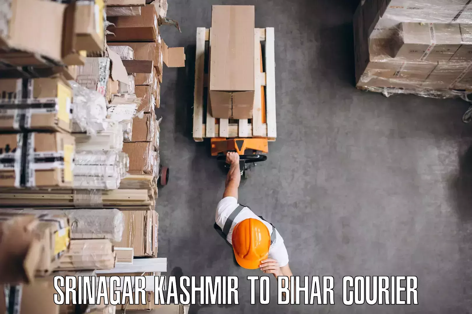 Personalized furniture moving Srinagar Kashmir to Darbhanga