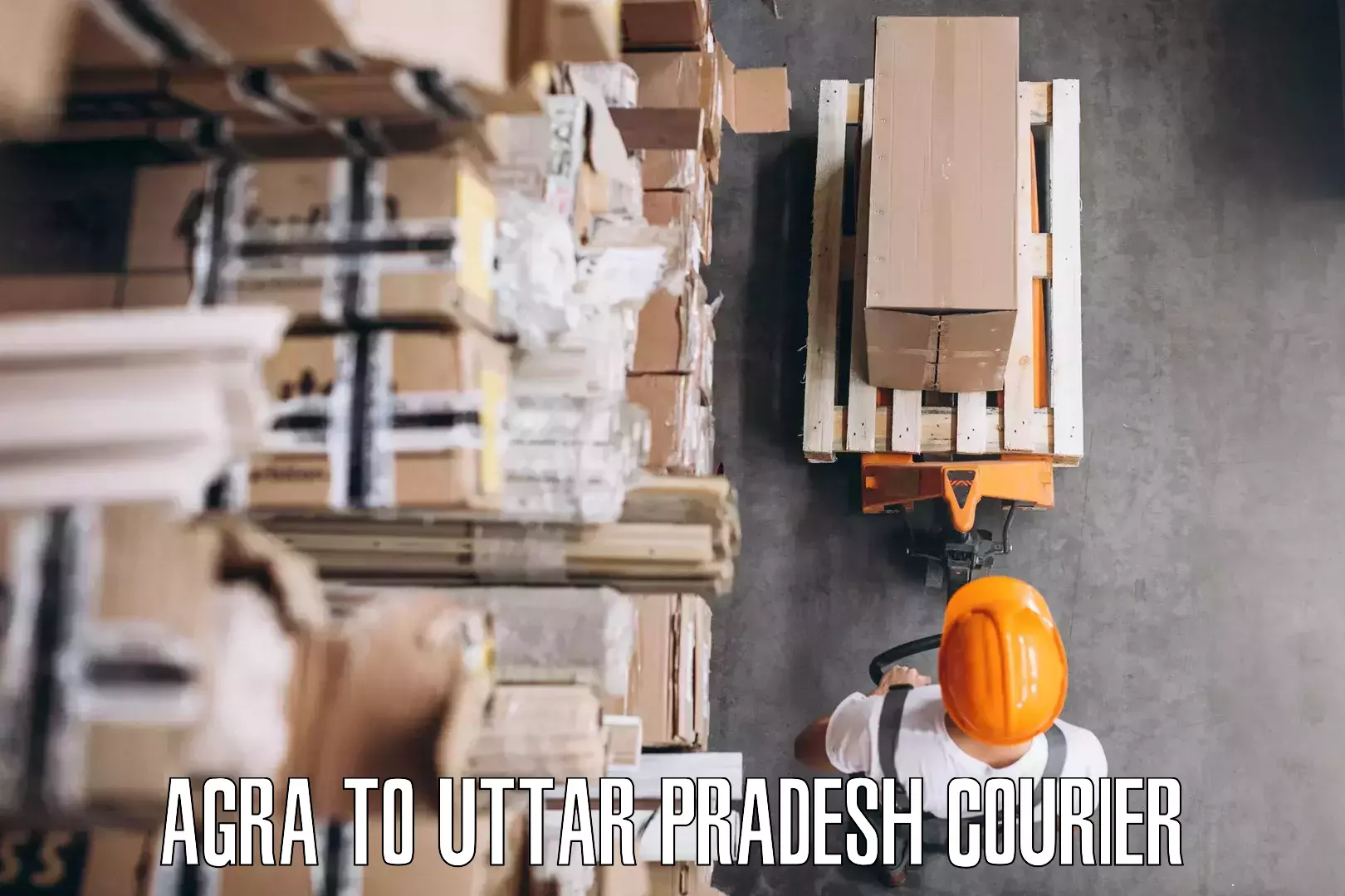 Home goods moving company Agra to Harraiya