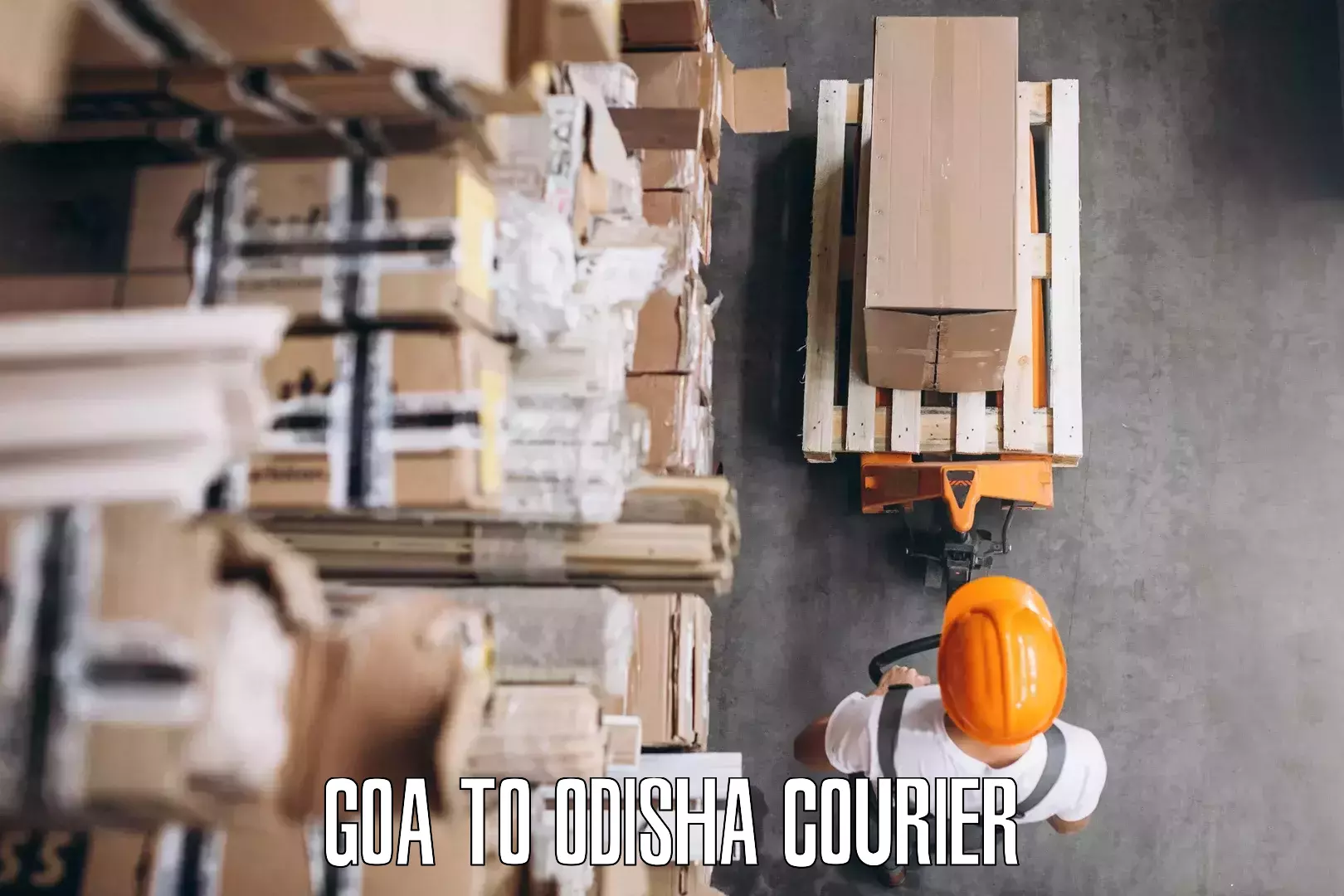 Household goods transport service Goa to Jagatsinghpur