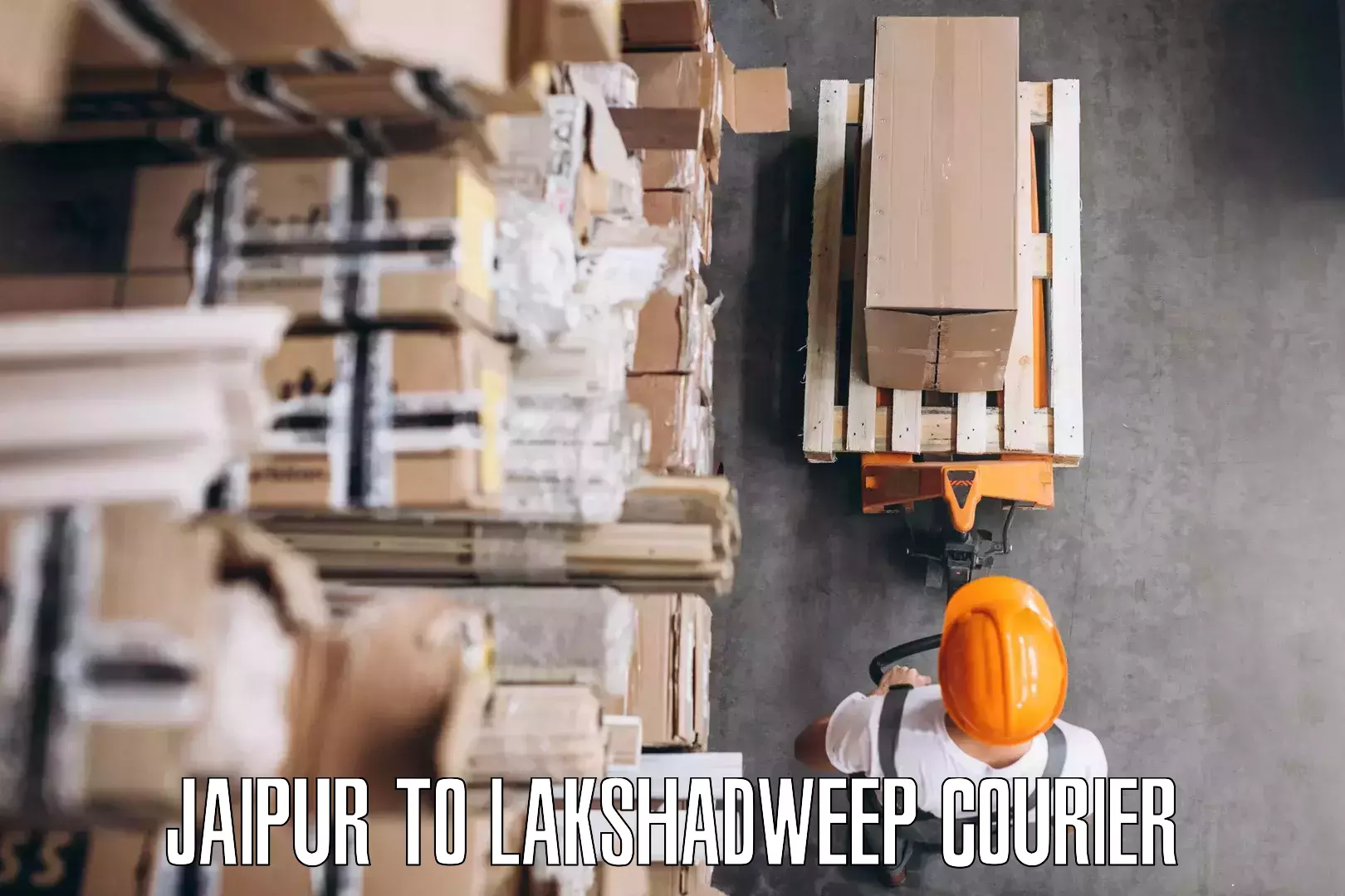 Furniture moving assistance Jaipur to Lakshadweep